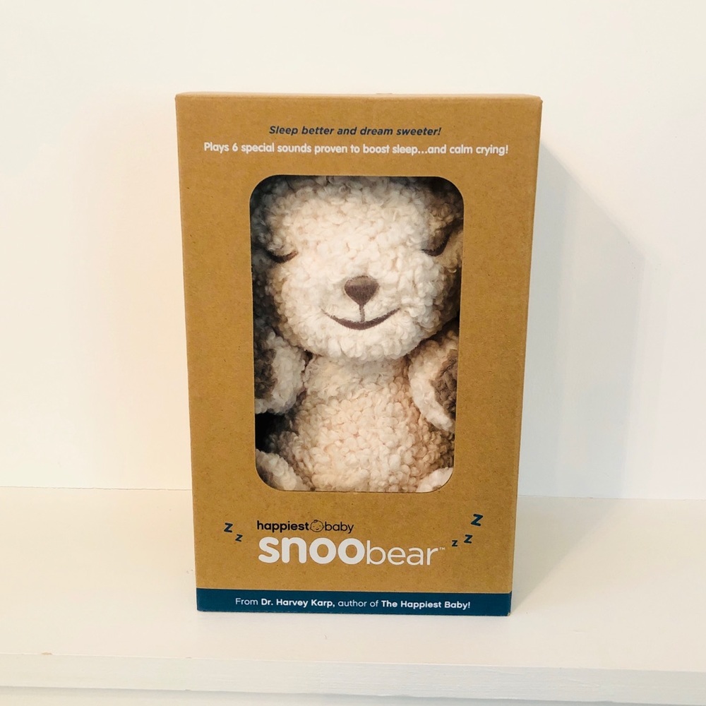 SNOOBear soothing sounds soft bear New